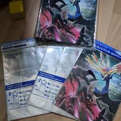 pokemon xy binder and 3 packets of inserts