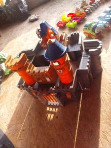 Toys Viking castle and Harry Potter castle etc