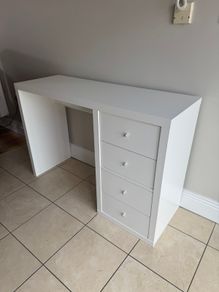 IKEA KALLAX Desk + 2 Drawer Inserts
