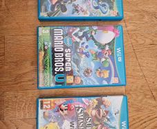 Nintendo Wii U. 3xSuper Mario games.