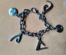 Silver Chain and Bracelet