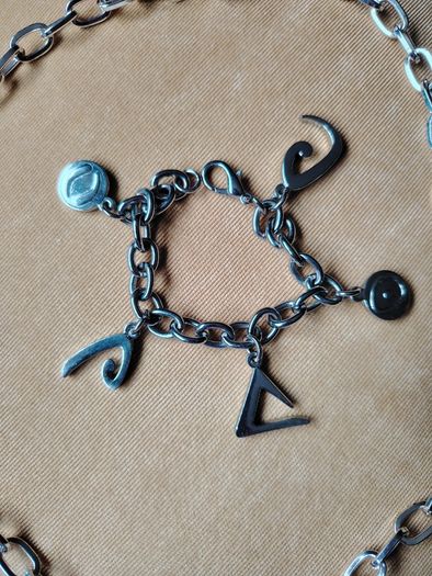 Silver Chain and Bracelet