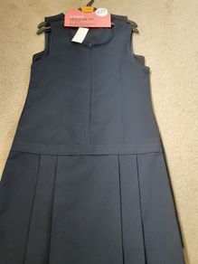 Navy Pinafore 10-11 years