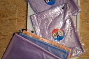 Mesh bags for document storage