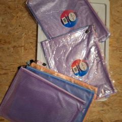 Mesh bags for document storage