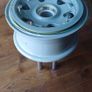 Up cycled Eurofighter Typhoon Main Wheel Coffee Table Image 2