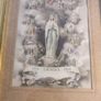 FRAMED HOLLY PRINT OF Rosary Meditations - Pre Vatican 2 - Catholic - Traditional - Holy Rosary Prayer Image 2