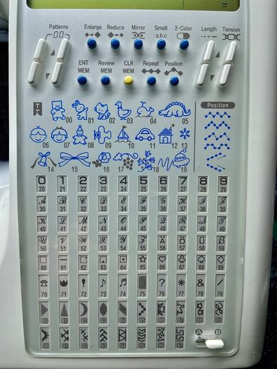Singer (Made by Juki) Professional XL-10/CXL/Futura 6000 Sewing and Embroidery Machine - Serviced - Very high quality machine!