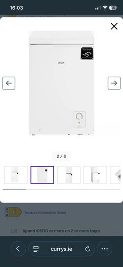 Logik Chest Freezer