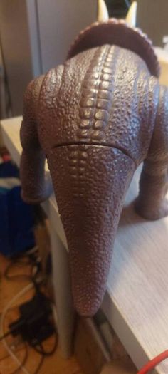 Vintage 1987 Playskool Definitely Dinosaurs Triceratops 12"