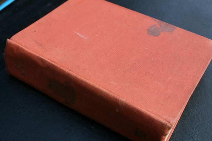 Vintage 1956 THE BIBLE AUTHORIZED Version, Rare Illustrated Bible, Fourth Impression Hard Cover, British & Foreign Bible Society, London