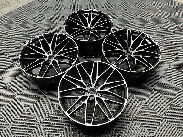 21" Inch Porsche Macan Spyder Style Alloy Wheels BMW 7 Series G70 5X112 66.6