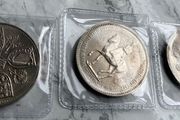 3 x 1953 Coronation Crowns, QE2, 10 Euro each or 3 for 25