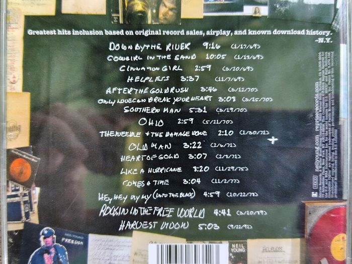 Neil Young - Greatest Hits HDCD (2004) Compilation EX+