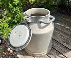 Vintage Metal Milk Churn
