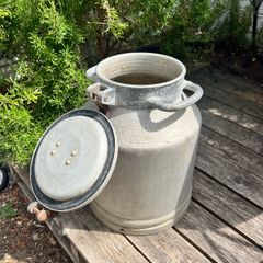Vintage Metal Milk Churn
