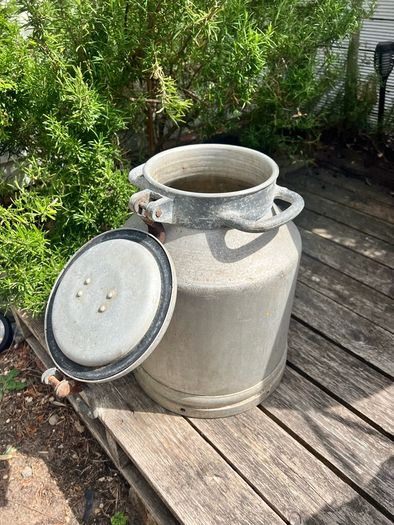 random Vintage Metal Milk Churn