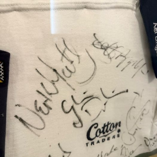 Signed London Irish Rugby Jersey - mid 2000