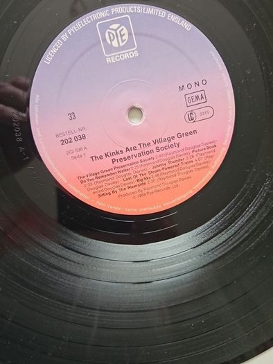 The Kinks LP - Are The Village Green Preservation Society