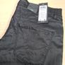 womens VERO MODA mid rise slim jeans pants trousers stretchy smooth black coated petite Size W 28 inch Image 3