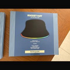 festival bucket hat led brime lights