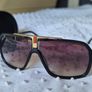 Carrera Unisex Sunglasses 1014/S Shaded Lens Metal Frame Black/Grey Brown Image 2