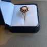 9ct Gold Opal and Garnet Dress Ring Image 3