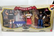 Wwe Mattel Elite Pipers Pit Set Rowdy Roddy Piper ,Mr Wonderful Paul Orndorff ,Cowboy Bob Orton