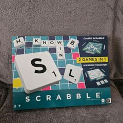 Scrabble 2 in 1 Board Game