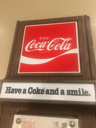 Coca Cola 1982 American Calendar RARE