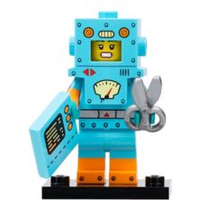 lego series 23 Cardboard robot. Col23-6