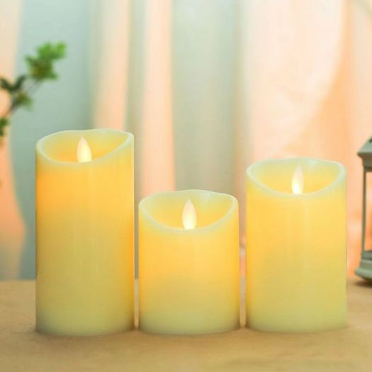 LED Electronic Candles With Head Movement Function Are Suitable for Decorating Electronic Candles