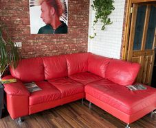 Leather Corner sofa