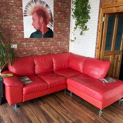 Leather Corner sofa