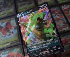 Tyranitar V ! Ultra Rare ! from Fusion Strike Set ! 2021 ! Pokemon Card !