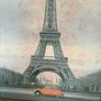 Medium size wall picture with the Eiffel Tower Image 2