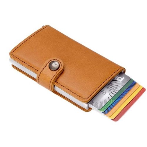 Brand New Genuine Leather Smart Single Layer Card Holder Wallet.