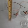 vintage glasses with pheasant collectable Image 7