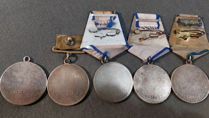 WW2 Soviet Medal For Courage, Bravery