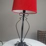 Wrought Iron Table Lamp Image 2