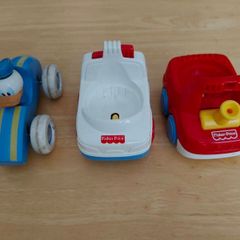 Vintage Fisher Price and Brio Donald Duck Car.