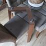 Meadows and Byrne Glass Dining Table and Chairs (x6) Image 4