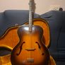 Rare Vintage 1930's Gretsch Jumbo Archtop Tenor Acoustic Image 2