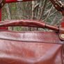 Large Vintage Leather Bucket bag Image 3