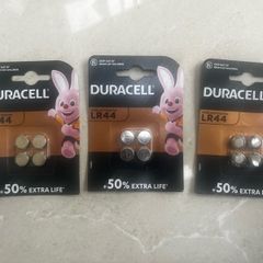 Duracell Batteries LR44 cell coin type