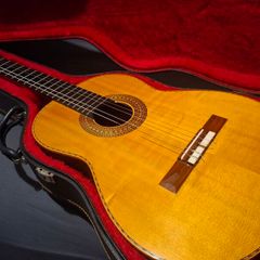 Vintage Japanese Classical Guitar Hardcase