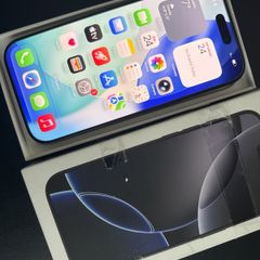 iPhone 16 Pro, 128GB, Black, unlocked, 100% battery