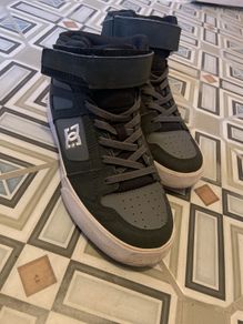 DC Boys Pure High Top Ev Skate Shoes