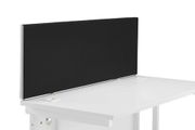 Desk mounted desk divider Screen 1200x400mm