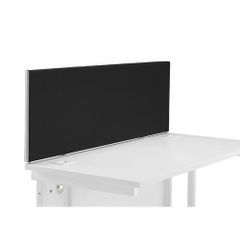 Desk mounted desk divider Screen 1200x400mm
